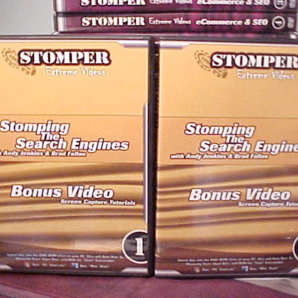 Bundle of 22 Search Engine Optimization SEO DVD's Stomping the Search Engines - Picture 7 of 10